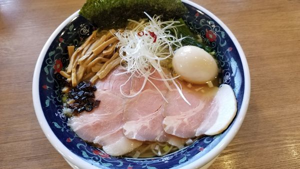 「特製金色の塩ラーメン　大盛無料」@凌駕 IDÉAの写真
