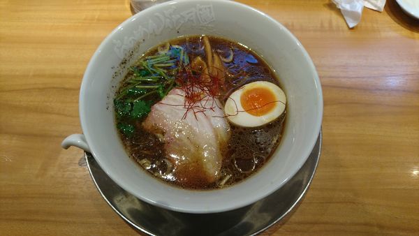 「THE端麗醤油ラーメン 石神specials820」@らあめん花月嵐 成増店の写真