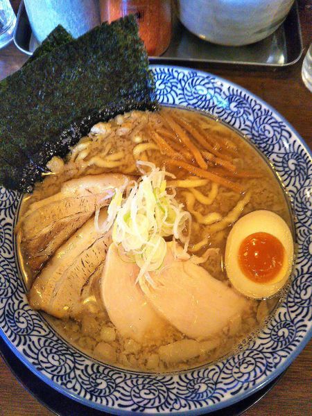 「特製背脂のこく煮干らぁめん 880円」@千葉房総 麺のマルタイの写真