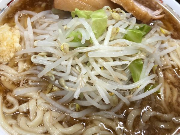 「ラーメン＋ニンニク」@ラーメン二郎 亀戸店の写真
