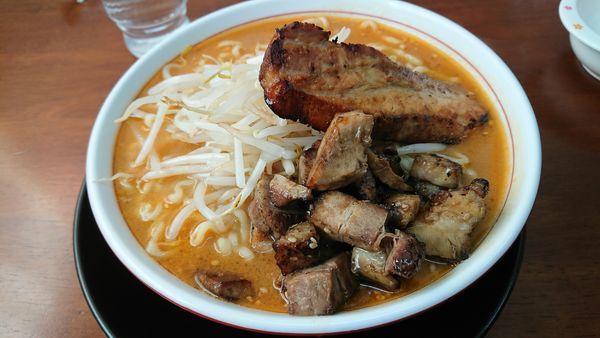 「特製肉味噌@970円」@ラーメン・つけ麺 爆王の写真