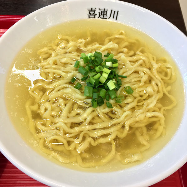 「素ラーメン　650円」@竹末 道の駅本陣の写真