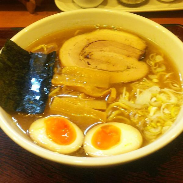 「中華麺+味玉」@めん 和正の写真