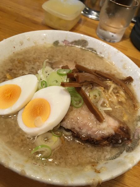 「ラーメン 麺半分」@下頭橋ラーメンの写真