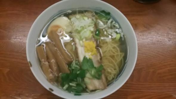 「和風柚子柳麺730円」@麺屋ひょっとこの写真