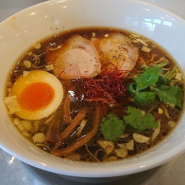 「淡麗醤油ラーメン 820円」@らあめん花月嵐 中山駅前店の写真