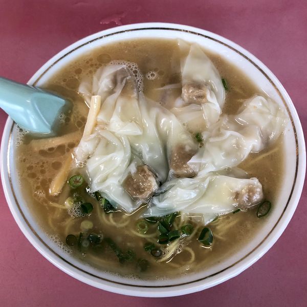 「ワンタンメン (750円)」@一九ラーメン 糟屋店の写真