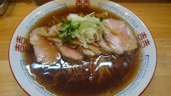 「チャーシュー醤油そば（1,000円）」@中華そば シンジョーの写真