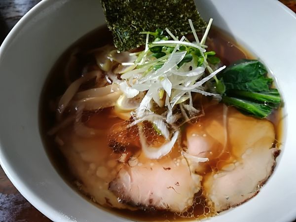 「しなそば」@日本橋 製麺庵 なな蓮の写真