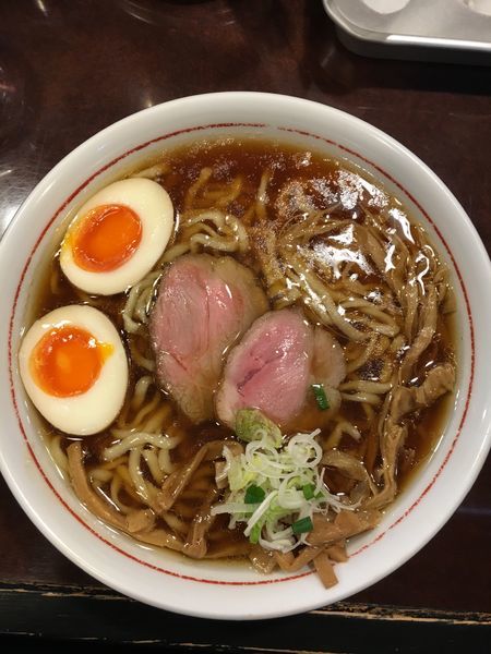 「味玉中華そば 大盛」@中華そば 敦の写真