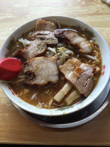 「塩とんチャーシュー大盛り」@大ちゃんらーめんの写真