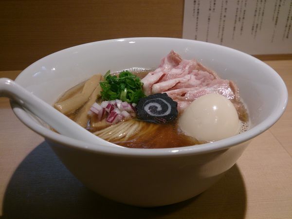 「特製のどぐろそば」@らぁ麺 はやし田 新宿本店の写真