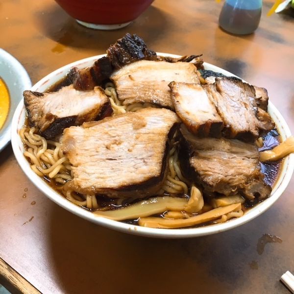 「チャーシューメン」@梅乃家の写真