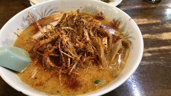 「大辛味噌ラーメン」@ラーメン蘇洲 須玉店の写真