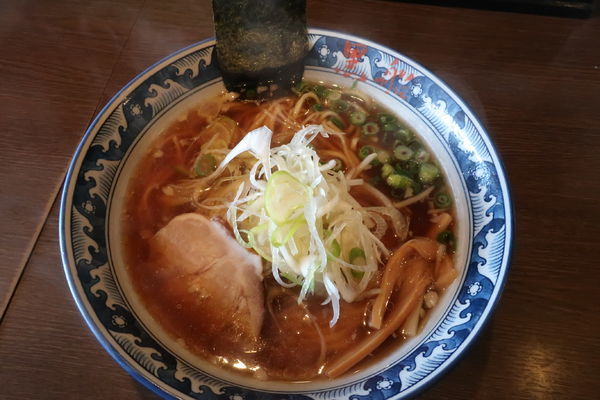 「醤油葱麺　800円」@麺屋 黒船 御殿場店の写真