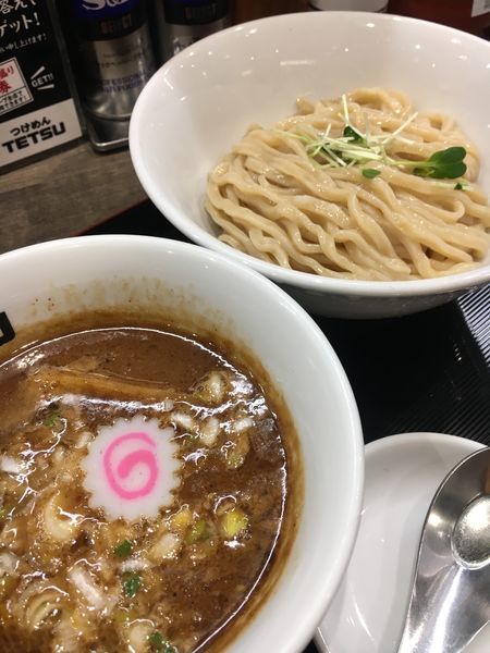 「つけめん¥800」@つけめんTETSU 阪急三番街店の写真