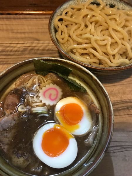 「特製つけ麺 中盛」@麺屋 英の写真
