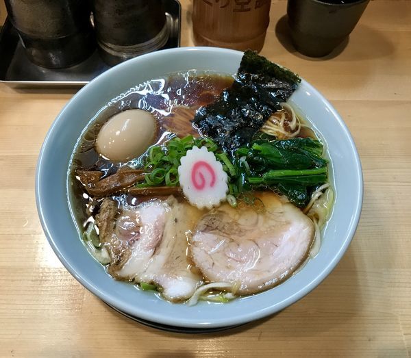 「味玉中華そば」@我的中華そば 机上の空論。の写真