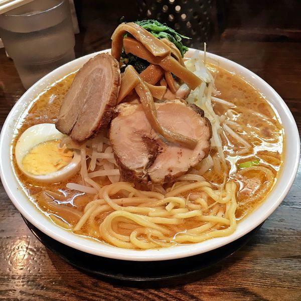 「味噌チャーシューめん ￥640」@中華そば 光来の写真