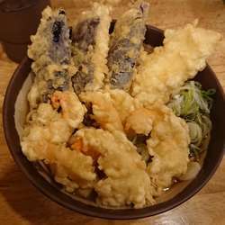 盛り合わせナス　そば