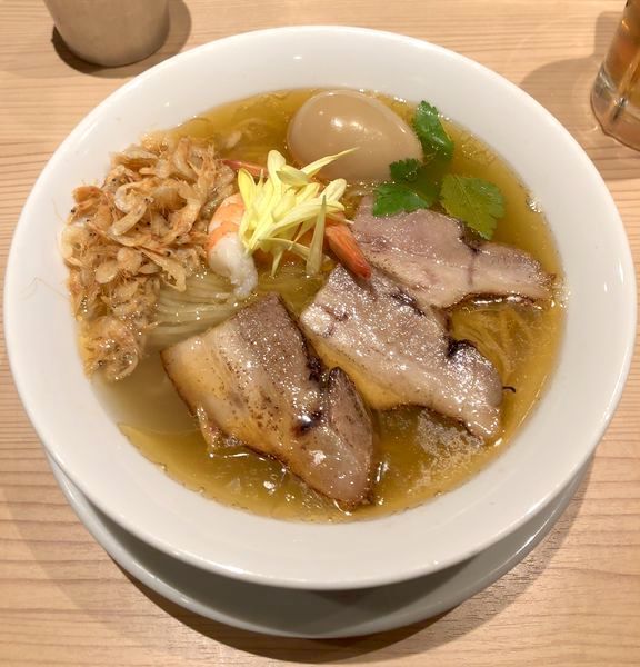 「[正月限定麺] OMAR SALT ￥1000」@鯛塩そば灯花 本店の写真
