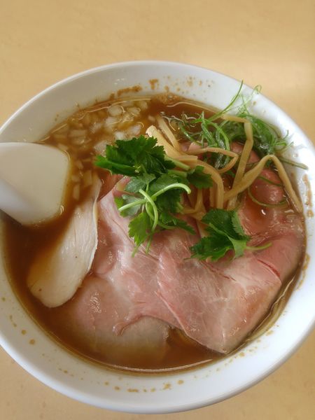 「限定煮干しそば濃い目　750円」@中華そば よしかわの写真