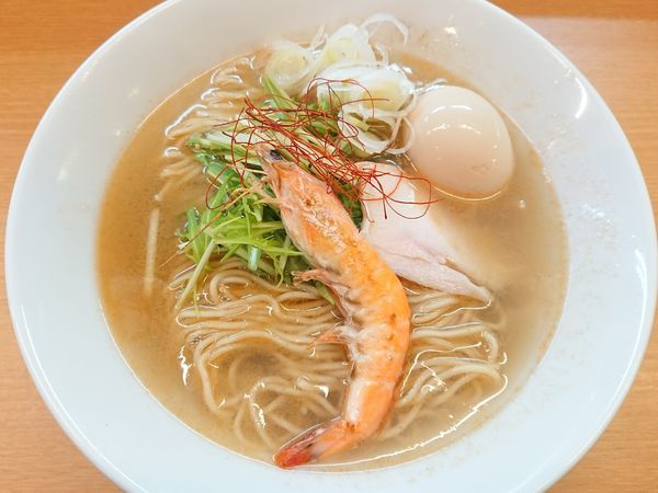 「海老塩そば」@麺処ろくめいの写真