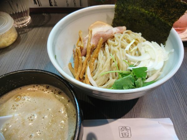 「牡蠣味噌つけ麺 1230円」@味噌専門店 〜味噌呉田   life〜の写真