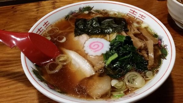 「ラーメン　650円」@水戸中華そば むじゃき食堂の写真