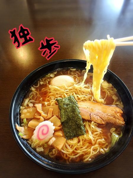 「魚介中華そば￥750」@中華そば 独歩の写真