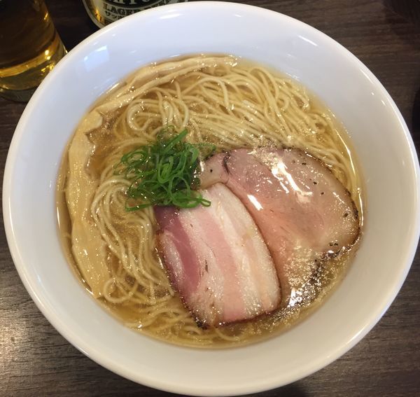 「塩ラーメン680円他」@かしわぎの写真