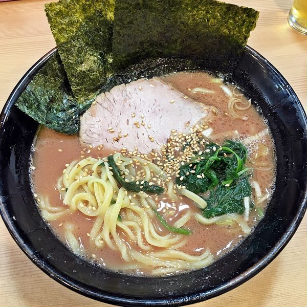 「ラーメン（並） ￥650」@横浜家系らーめん 武道家 賢斗の写真