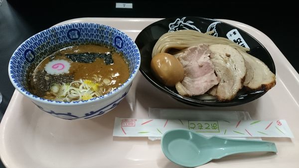 「濃厚つけ麺(大)特製￥1280」@中華蕎麦 とみ田 新春味の逸品会の写真