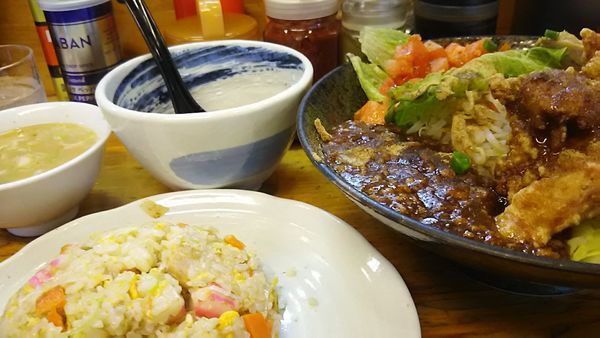 「二代目蝦夷流まぜそば」@味勝負 二代目 蝦夷の写真