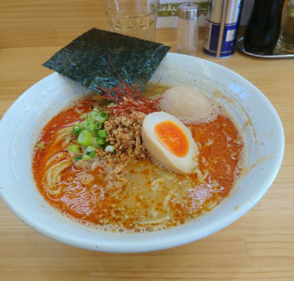 「限定 オマール担々麺 ラーパス味玉」@宮二郎の写真