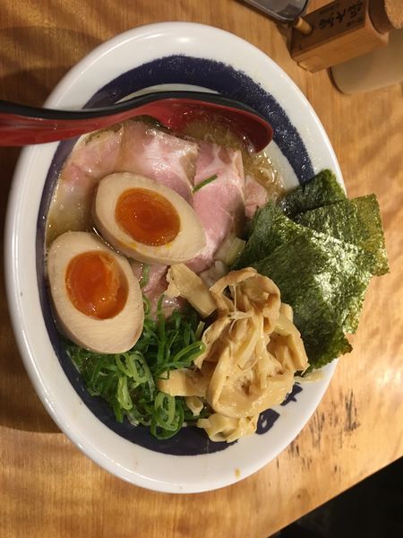 「特製濃厚煮干そば 穂先メンマ」@濃厚煮干しそば 麺匠 濱星 関内店の写真