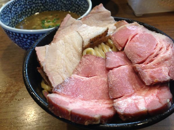 「チャーシュー極濃煮干つけ麺」@煮干しつけ麺 宮元の写真