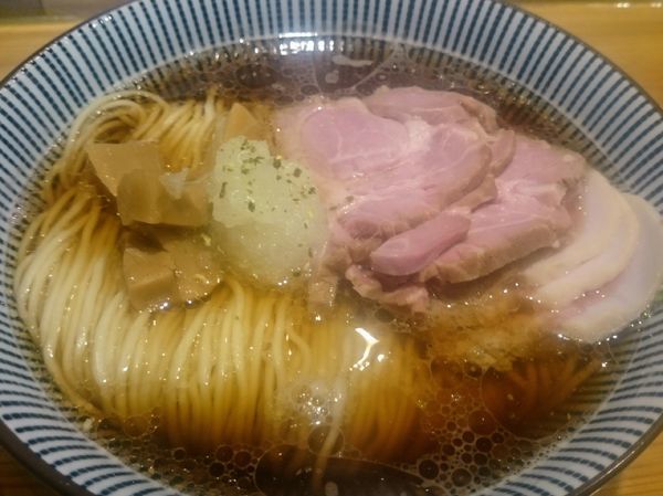 「中華そば＋大盛り＋チャーシュー」@麺屋 坂本01の写真