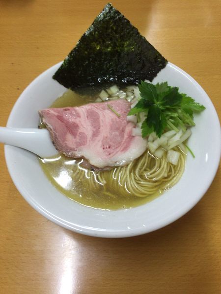 「煮干しそば 白」@と多゛食堂の写真