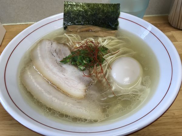 「塩中華そば 700円 味玉サービス」@中華そば 蒼穹の写真