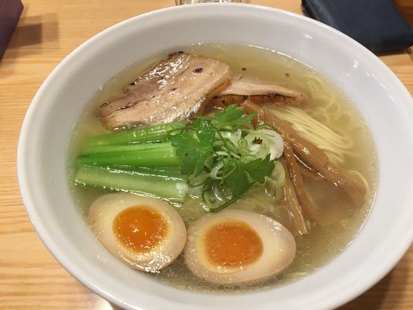 「鯛出汁そば」@らーめんDINING れんげの写真