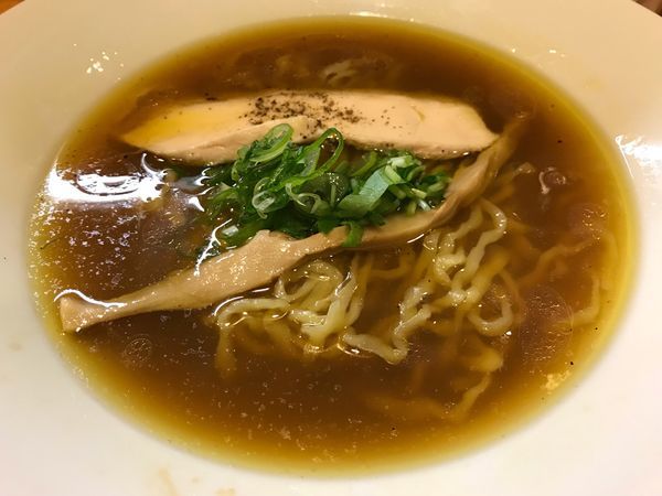 「醤油そば  800円」@拉麺 はま家の写真
