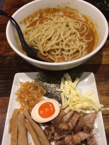 「まぜそば(カレー味)」@オリオン食堂の写真