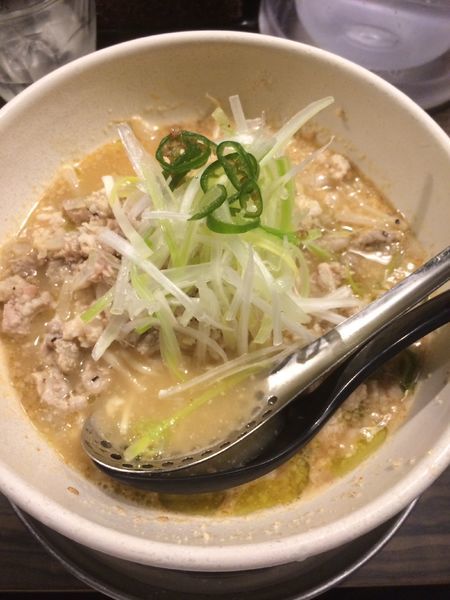 「Green担々麺」@青唐爽麺ハルクの写真