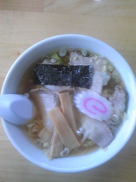 「チャーシューメン」@生江食堂の写真