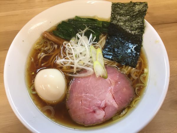 「鶏だし醤油らぁめん¥650(味玉ラーパス)」@麺処 有彩の写真