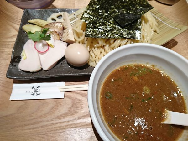 「特製つけＳＯＢＡ（大）」@銀座 篝 ルクア大阪店の写真