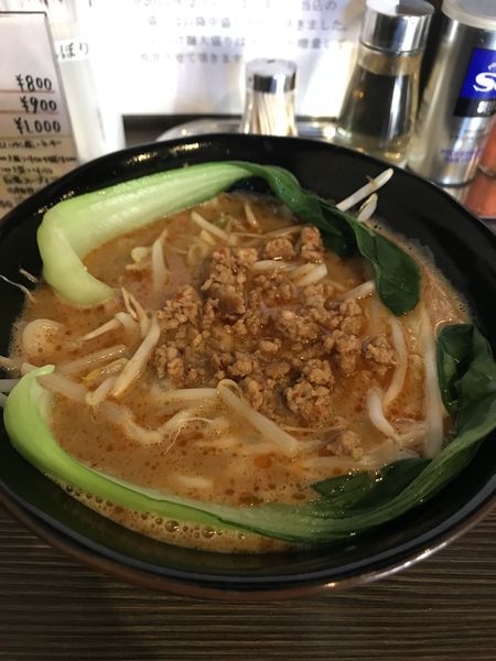 「鶏白担々麺」@麺や雫の写真
