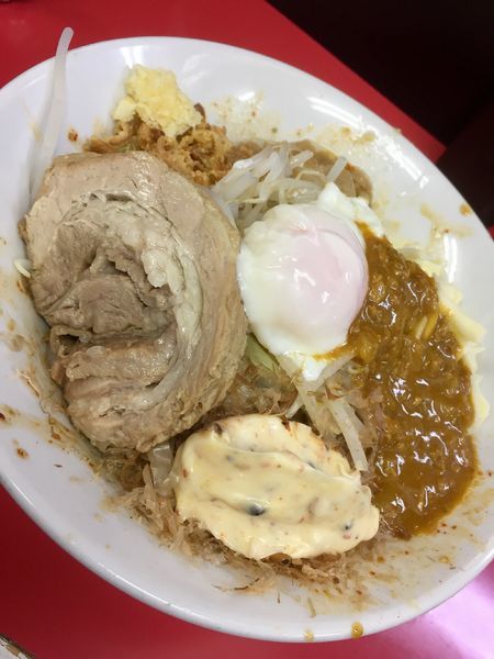 「【限定】まぜそば極み￥850」@ラーメン一心の写真