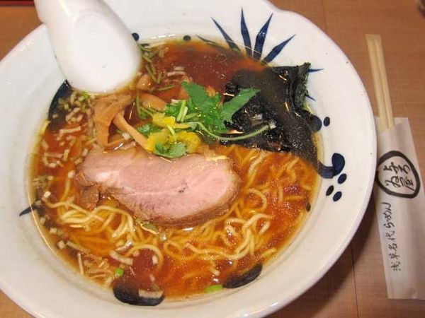 「らーめん　750円」@与ろゐ屋の写真